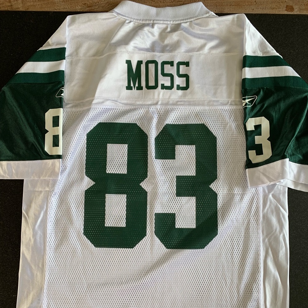 New York Jets Santana Moss Football Jersey